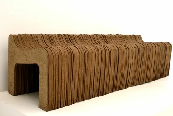umweltfreundliches design domingos totora papier stühle