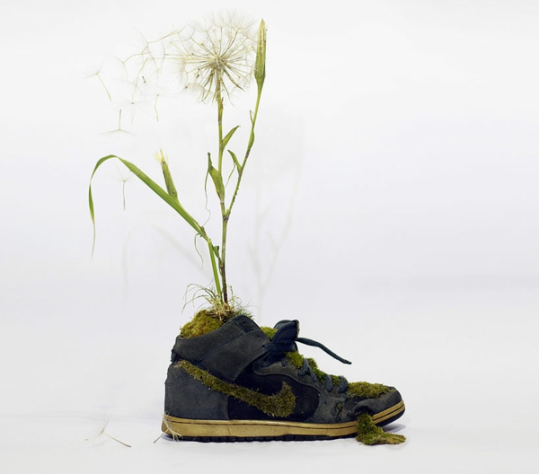 nike sneakers christophe guinet nachhaltiges design kunst projekt