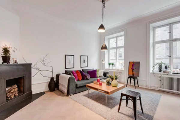 design scandinavian lifestyle wohnzimmer 