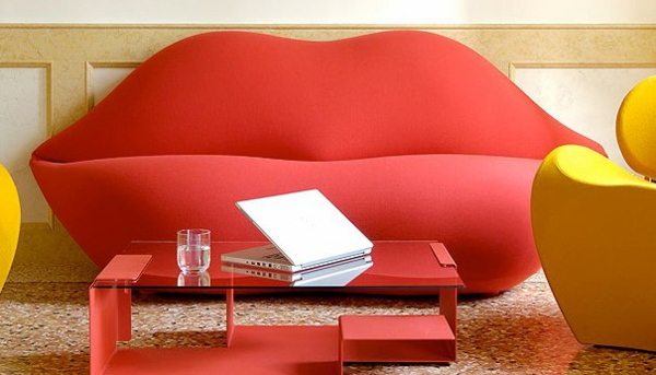 sofa pop art merkmale innendesign polstermöbel
