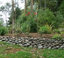 Natursteinmauer im Garten oder zu Hause?