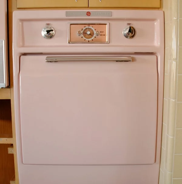 retro küche backofen rosa retro