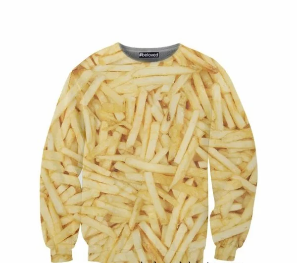Coole lecker T-Shirts designen pom frites