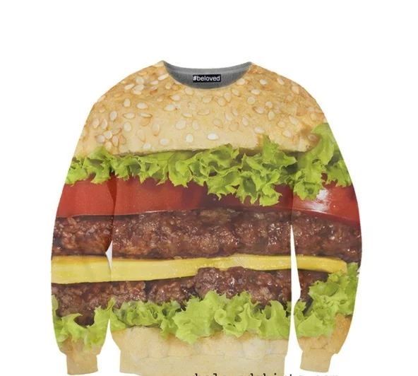 Coole T-Shirts designen sweate  burger