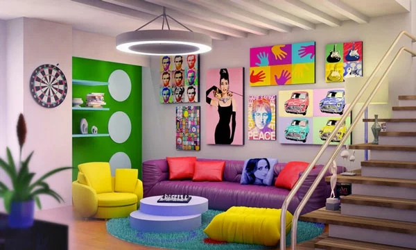 Farbgestaltung Wohnzimmer Farbideen Wohntrends 2015 bunt