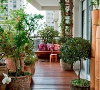 Frühlingsdeko basteln – den kleinen Balkon frisch gestalten