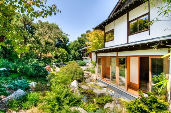 Zen Garten Anlegen japanische gärten haus