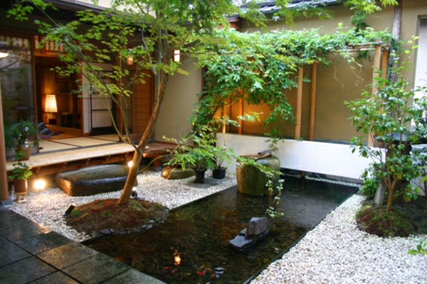 Zen Garten Anlegen japanische gärten kiesel
