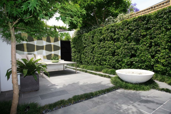 Zen Garten Anlegen japanische gärten wand