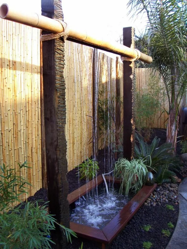 Zen Garten Anlegen japanische pflanzen bambus