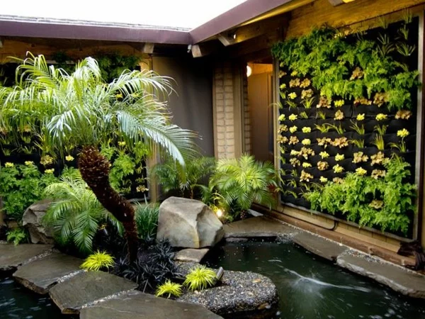Zen Garten japanische pflanzen ideen