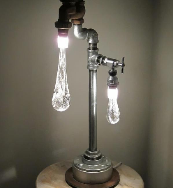 designer lampen glühbirnen stahl
