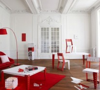 Designer Möbel aus riesengroßen Meccano Blechteilen