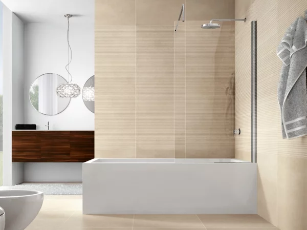duschwand für badewanne glas runde badspiegel