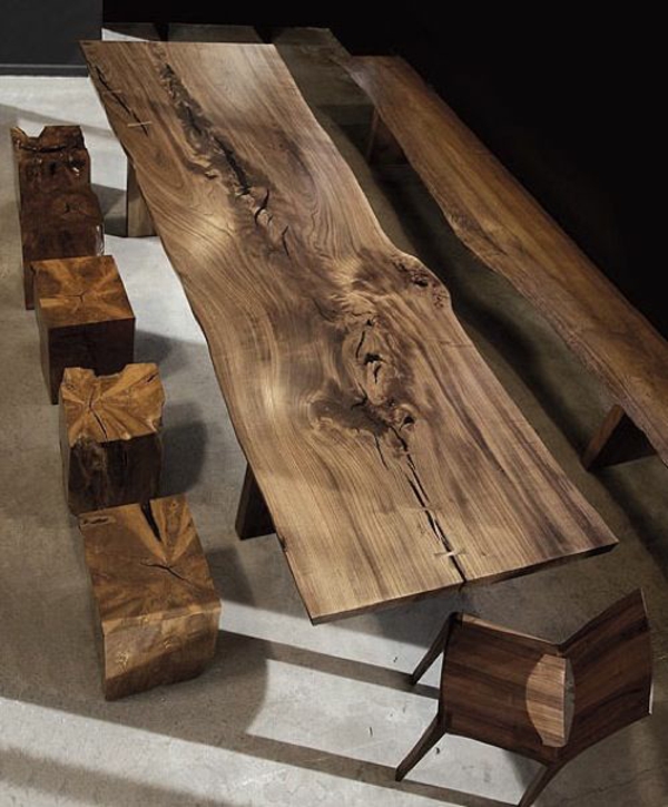 esszimmermöbel massiv esszimmertisch mit stühlen massivholzmöbel Hudson Furniture