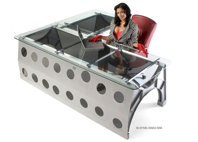 industrial design möbel ausgefallene möbel rezeption kc 97 fuel cradle desk