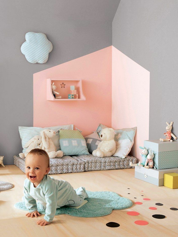 kinderzimmer dekorieren babyzimmer spielzeuge teppich
