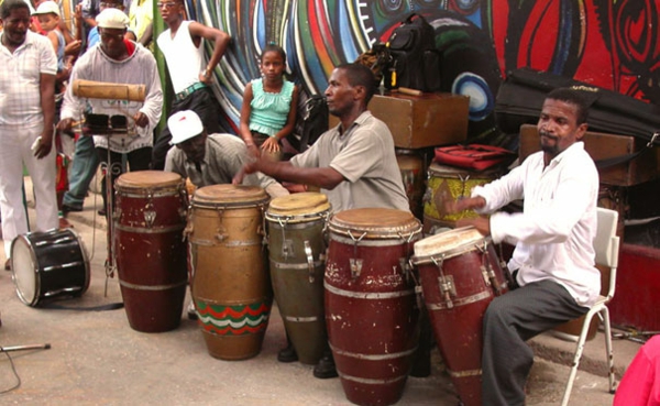 kubanische musik straßenmusikanten