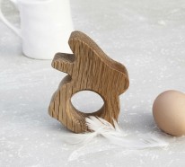 Lustige Eierbecher aus Holz – Ostergeschenke von Hop&Peck
