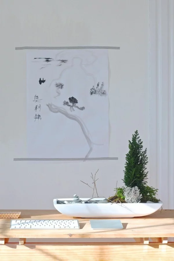 mini zen garten zengarten modern innendesign