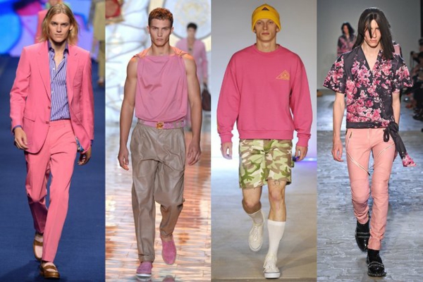männer outfits farben rosa moderends ss 2015 Modetipps Männern