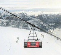 Luxus Skihotel in den französischen Alpen
