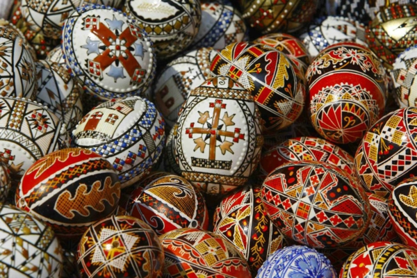 sorbische ostereier rumänische slawische eier