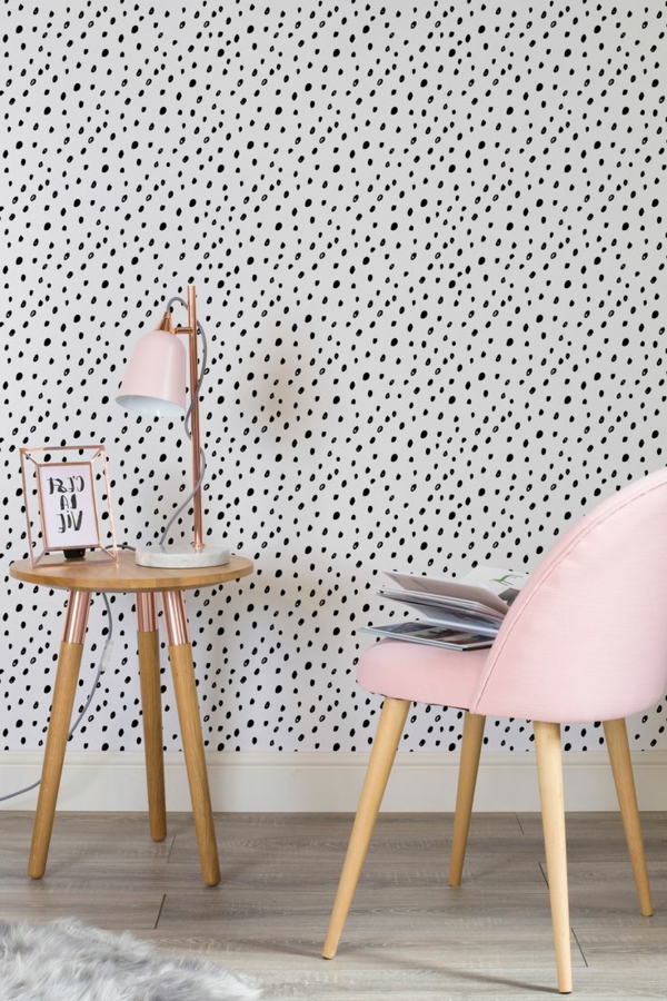 85 moderne Tapeten, die zu einer zeitgenössischen Ausstattung gehören