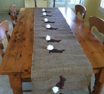 Thematische Tischläufer zu Ostern sorgen für eine festliche Tischdeko