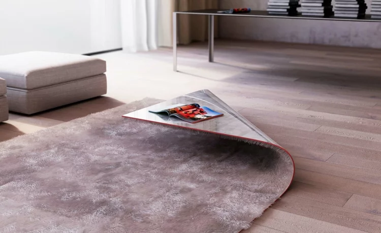 Italienische Designermöbel Alessandro Isola stumble upon coffee table teppich couchtisch