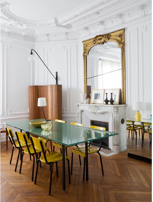 Kreative Wohnideen Luis Laplace einrichtungstipps esszimmertisch mit stühlen