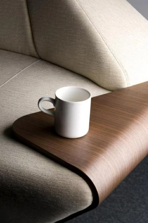 cleveres Produktdesign design ideen beistelltisch sofa