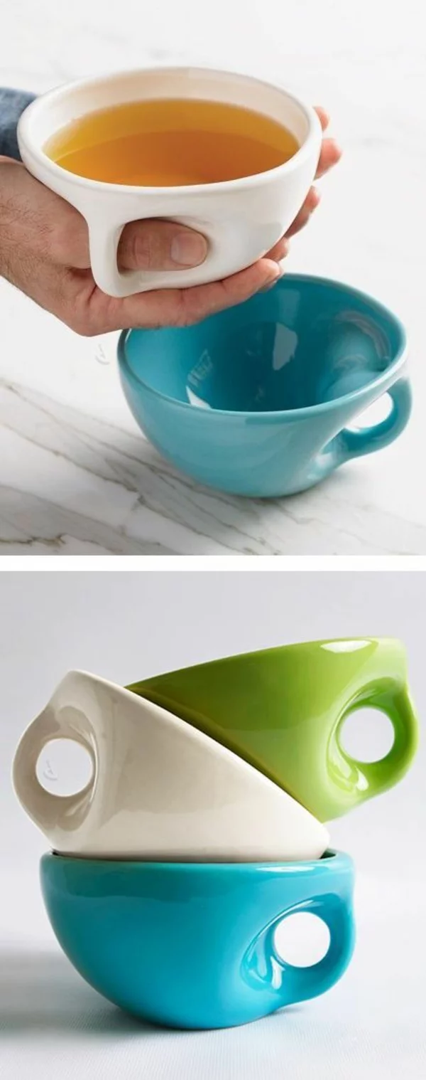 cleveres Produktdesign design ideen porzellan tassen