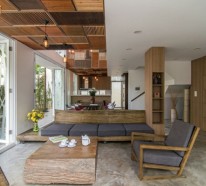 Elegante Deckengestaltung und schöne Wandeko im Patchwork Stil