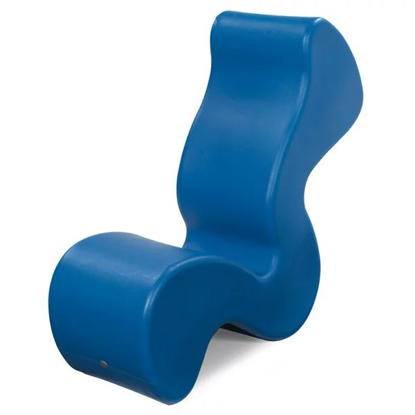 designer möbel blauer stuhl werner panton