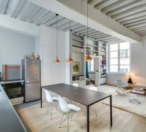 Inspirierende Einrichtungstipps – kleines Apartment in Paris stilvoll eingerichtet