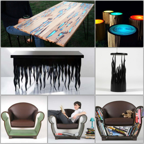innovative möbel designer möbel skurrile formen