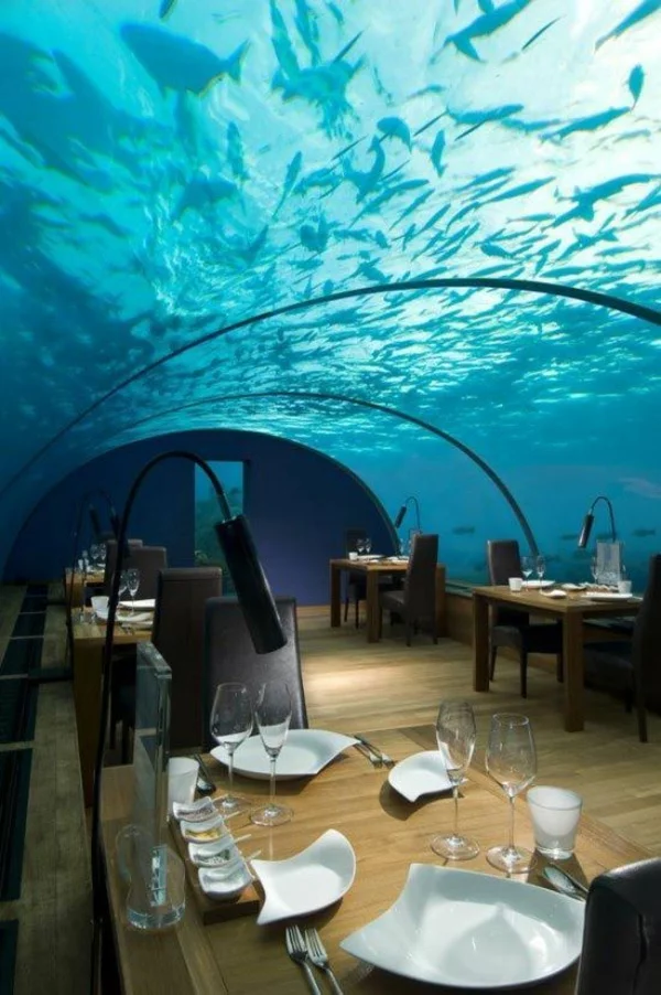 luxushotels Conrad Rangali Island Maldives design ferienhaus