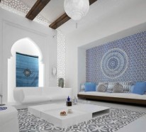 Orientalische Ornamente und skandinavisches Interior Design in einer Luxus Villa in Qatar