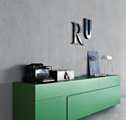 Sideboard hängend an der Wand für eine schicke Zimmerausstattung