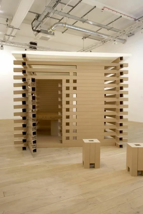 teehaus shigeru ban architektur modern karton