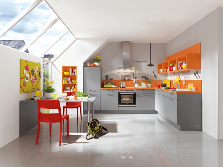 küchendekoration ideen küchen gestaltungsideen farben