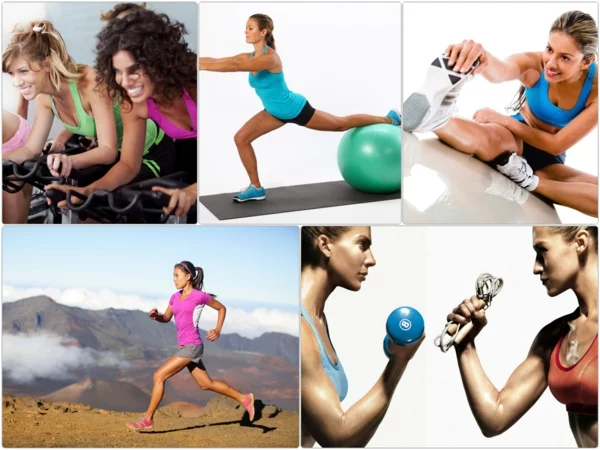 Aerobes Training sport und fitness