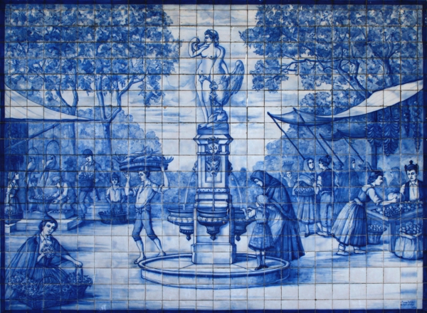 Azulejo Mercado Municipal Funchal geschichte portugals mosaikfliesen