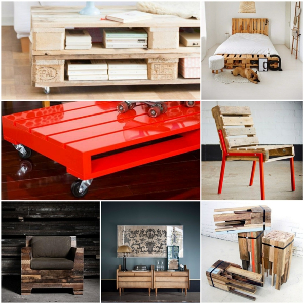 DIY projekte Möbel aus Paletten selber machen