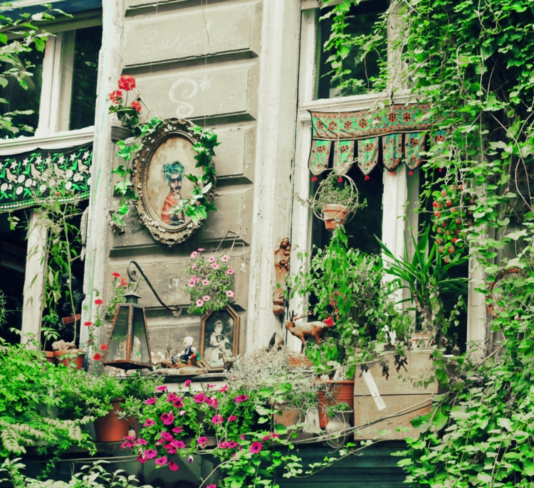 Gartenaccessoires im Vintage Stil lassen Ihren Garten einmalig wirken