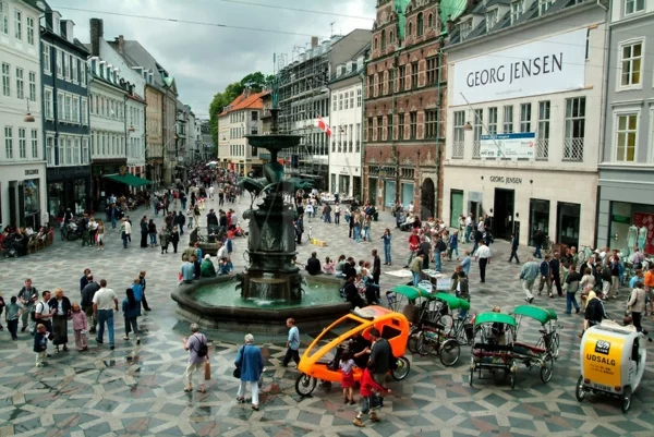 Kopenhagen Sehenswürdigkeiten stroget fußgängerzone