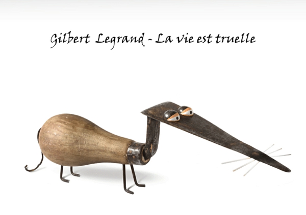 Moderne Skulpturen französische Künstler Gilbert Legrand 3d kunst