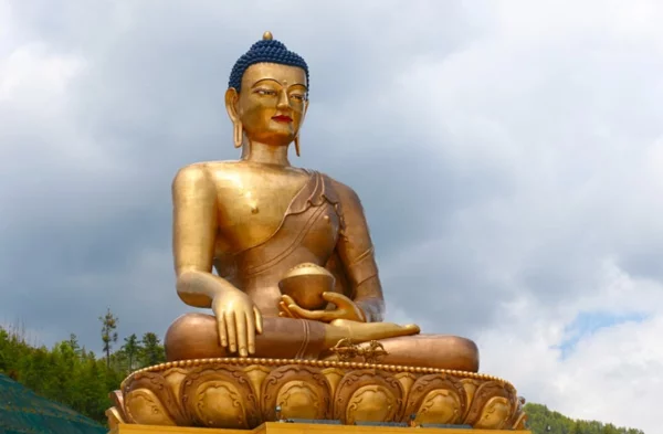 bhutan glück buddha thimphu statue