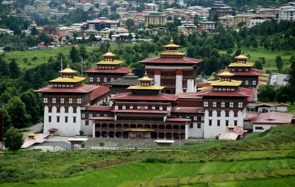 bhutan glück festung Tashichho Dzong